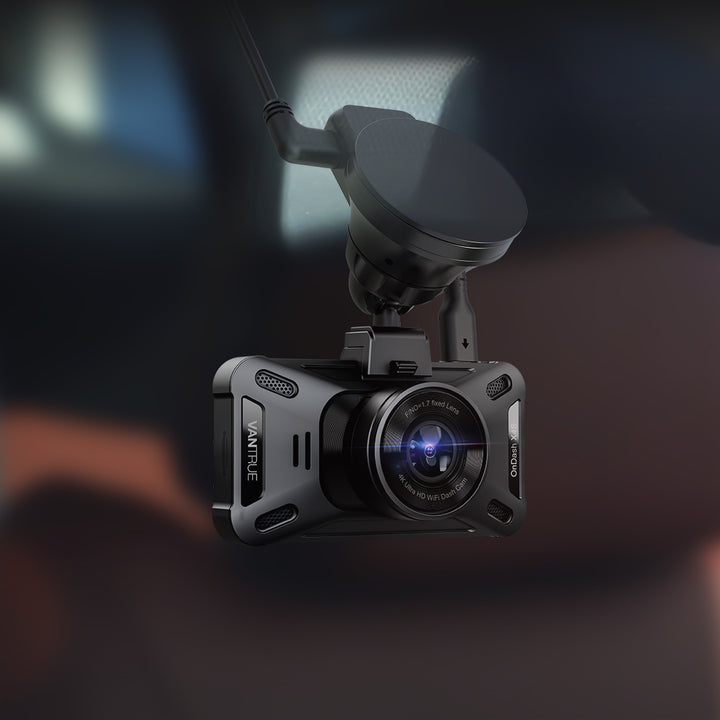 VANTRUE X4S Dashcam 4K+1080P/30FPS mit WiFi, Dual Dashcam Auto Vorne Hinten  155°+150°, 2.5K/60FPS Front, Sternenlicht Nachtsicht, 3'' IPS-Bildschirm,  24Std. Parkmodus, G-Sensor, Max 512GB: : Elektronik & Foto