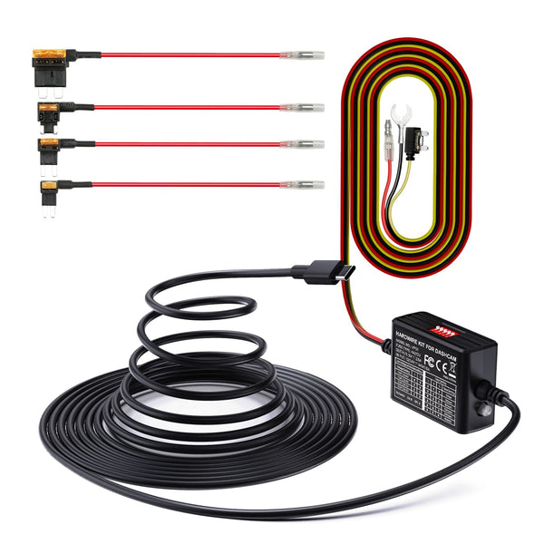 Vantrue Voltage Display Hardwire Kit N4, E Series, S1 Pro, N2S, N1 Pro  (23), N5 – Tacos Y Mas