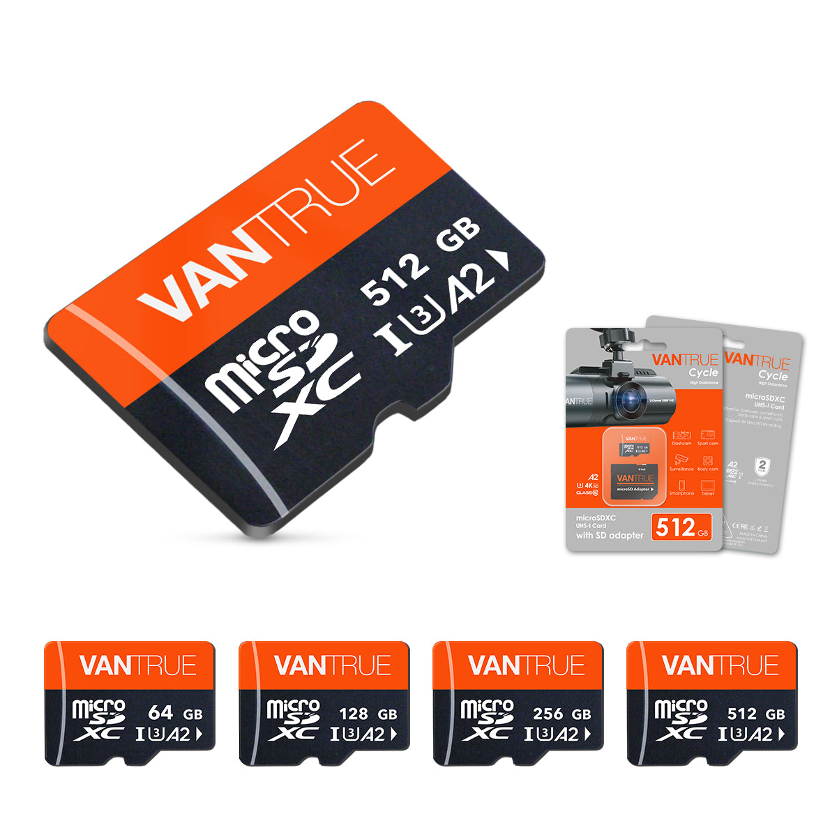 Vantrue microSDカード
